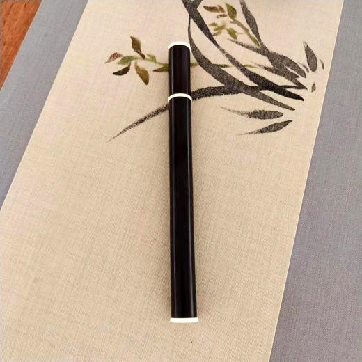紫光檀镶白边香管 商品图0