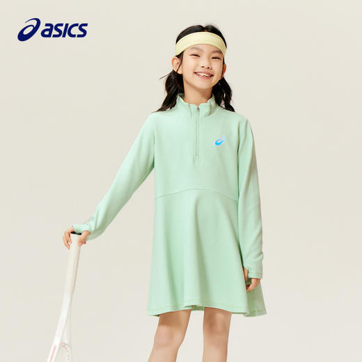 ASICS/亚瑟士童装儿童裙子冬女童儿童运动针织连衣裙 商品图1