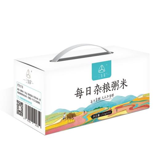 内蒙古翁牛特旗三生荞每日杂粮粥米礼盒150g*30袋/箱 商品图4