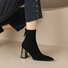 时尚百搭，舒适粗跟高跟短靴DB-S009 商品缩略图0
