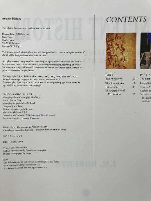 J. M. 罗伯茨《古代史：早期文明至文艺复兴》 数百幅幅插图 精装16开 商品图4