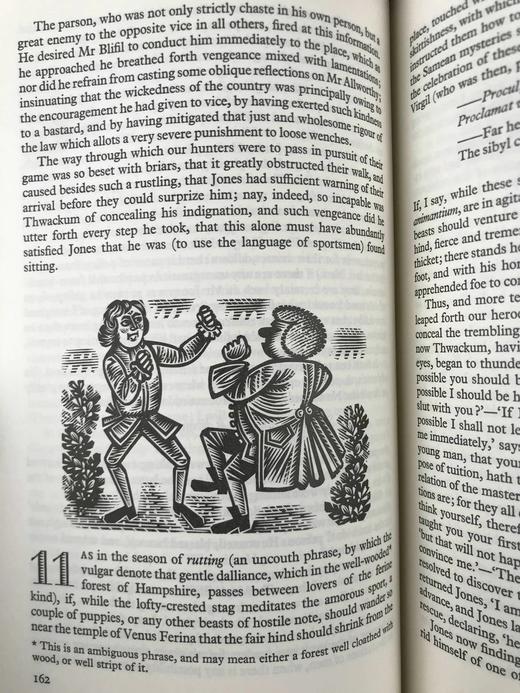 亨利·菲尔丁《汤姆·琼斯》（1973） 数十幅木版画插图 精装18开带书匣 商品图9