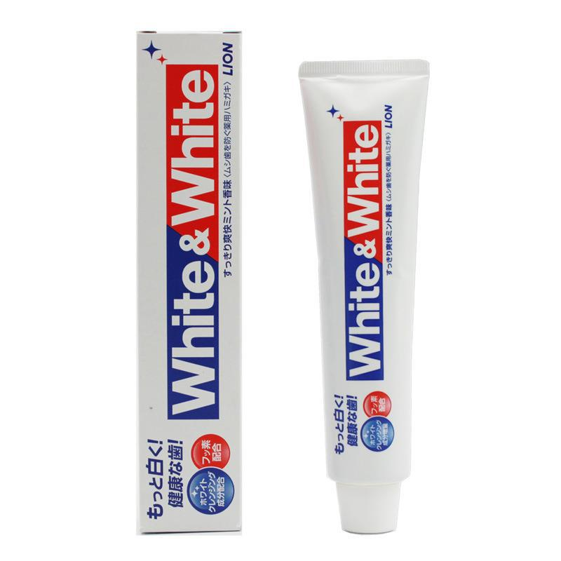 狮王大白牙膏（彩标）