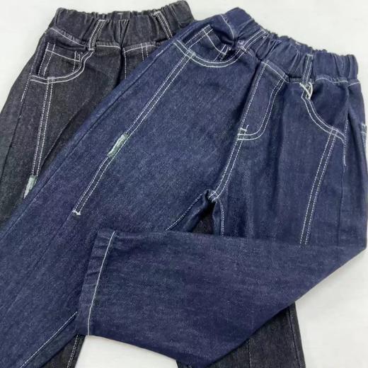 【2023新款】木佑果 秋MR859男中童牛仔长裤F230810 商品图3