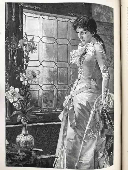 1886年 卡塞尔家庭杂志 数百幅插图 真皮精装16开 商品图12