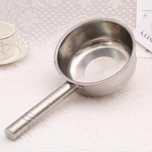 16CM尖底圆短柄不锈钢水勺 商品图0