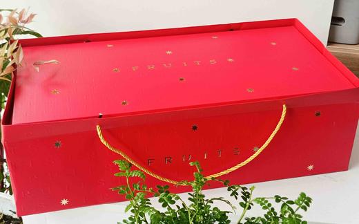 包装红色长方形礼盒（3个瓜）领秀店 商品图0