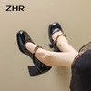 ZHR蝴蝶结玛丽珍小皮鞋百搭夏季鞋子女鞋高跟鞋女不累脚法式单鞋 商品缩略图9