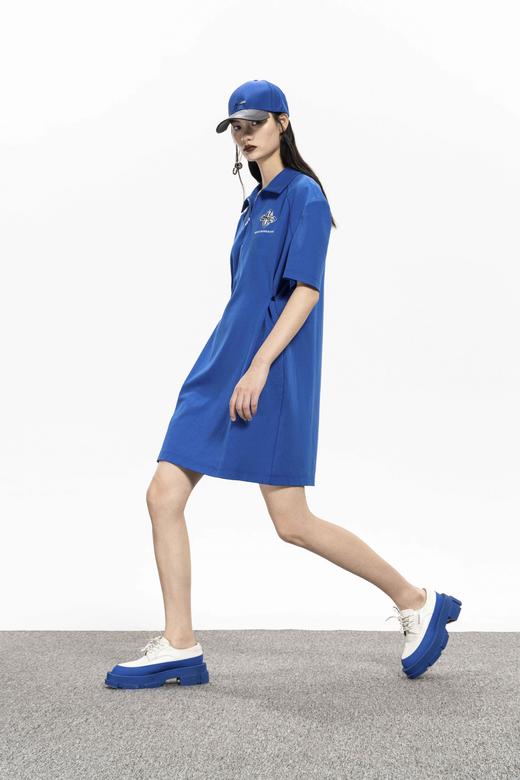 POLO收腰连衣裙 商品图1