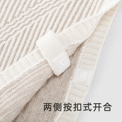 【商场同款】英氏宝宝披风套衫连帽羊毛斗篷秋季新品 商品图3