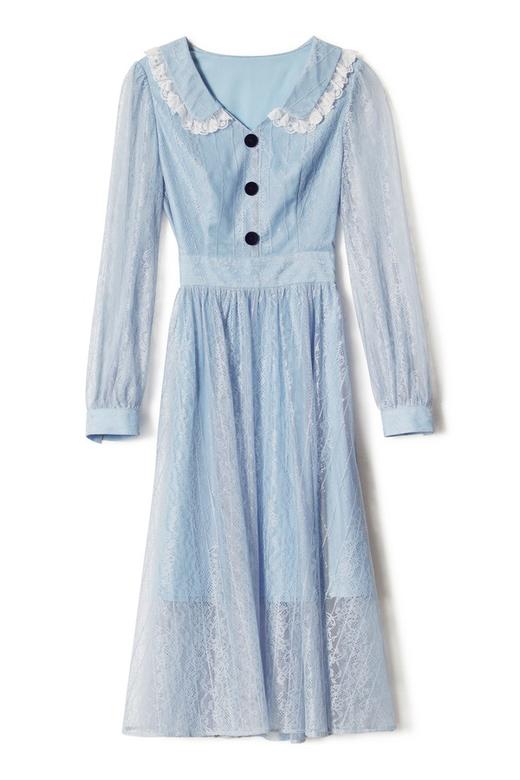 Le Malene 复古收腰连衣裙 9410 商品图4