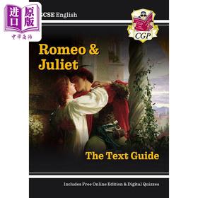 【中商原版】英国CGP GCSE English Shakespeare Text Guide - Romeo & Juliet includes Online Edition & Quizzes