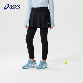 ASICS/亚瑟士童装2023年秋冬新款运动裤女童保暖假两件针织裤裙