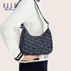 ELLE Active 单肩包女士提花百搭轻便质感印花时尚休闲包包 商品缩略图0