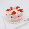 复古裱花草莓蛋糕（奶油戚风蛋糕） 商品缩略图0