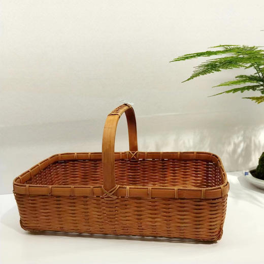 悦心竹编提篮 商品图0