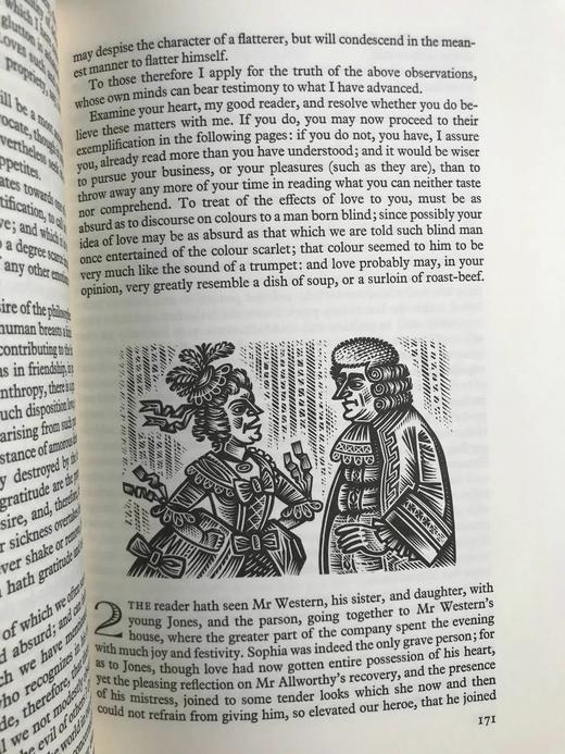 亨利·菲尔丁《汤姆·琼斯》（1973） 数十幅木版画插图 精装18开带书匣 商品图8