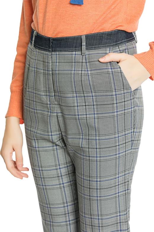 TONGRI曈日 高腰格纹西装裤 3596 商品图3