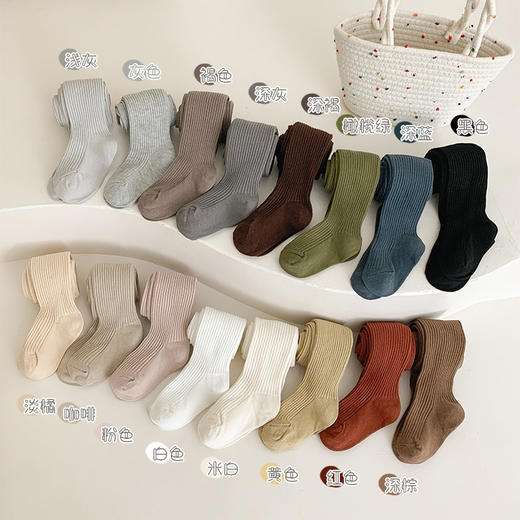 【捡漏39元/2件】竖条纹设计，时尚百搭。儿童专属版型，修身又舒适。纯色选材li 商品图1