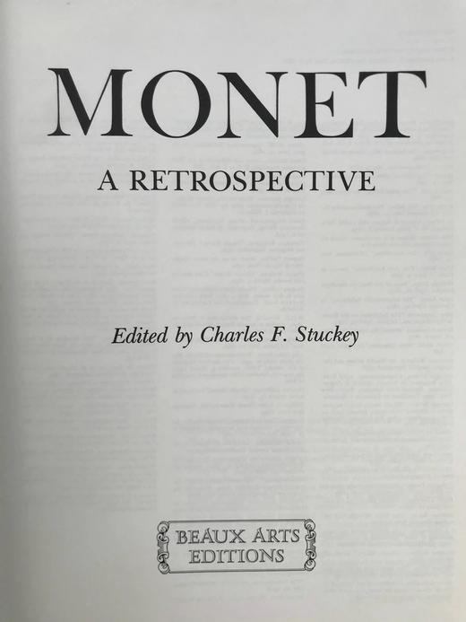 追忆莫奈 132幅彩色与119幅黑白插图 精装大16开 商品图3