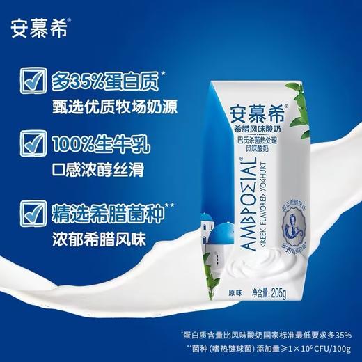 伊利安幕希希腊风味酸奶(原味)205g 商品图1