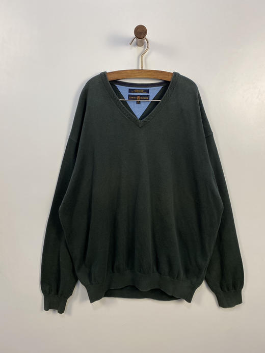 90年代 Vintage Tommy Hilfiger GOLF 高尔夫系列 针织毛衣 _SWT(XL) 商品图1