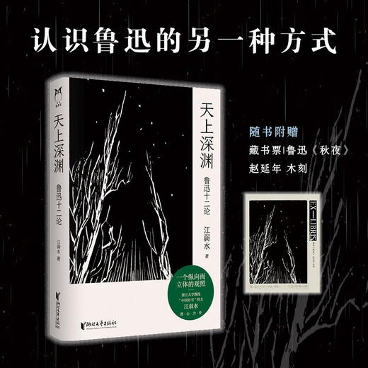 天上深渊 鲁迅十二论 江弱水 著 文学 商品图0