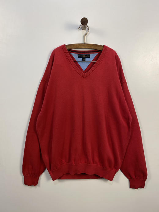 90年代 Vintage Tommy Hilfiger GOLF 高尔夫系列 澳门制 针织毛衣 _SWT(XL) 商品图1