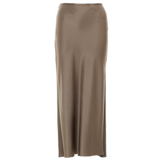 VIMAGE纬漫纪秋季新款时尚气质高腰开叉半身裙V2006610 商品图5