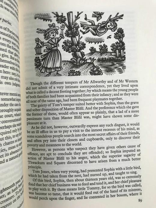 亨利·菲尔丁《汤姆·琼斯》（1973） 数十幅木版画插图 精装18开带书匣 商品图13
