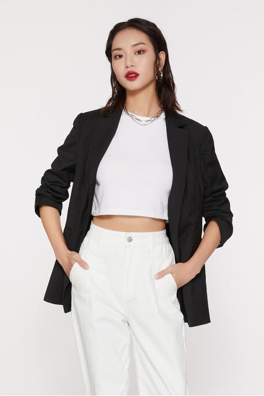 ESTELLICA 黑色基础款西装外套 9436 商品图0