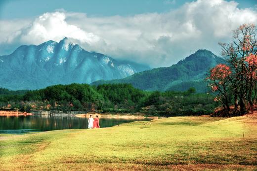 10.25红叶寻秋—大别山5天：罗田圣人堂、河西畈水上红叶、天堂湖 、大别山日出云海、马鬃岭摄影 商品图13