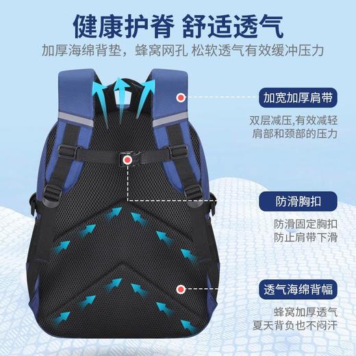 新款小学生书包大容量宇航员轻便减负护脊1-6年级儿童双肩包外贸 商品图1