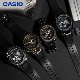 【时计廊】卡西欧（CASIO）手表男士G-STEEL钢铁之心太阳能防水学生电子日韩表GST-W300G-1A9