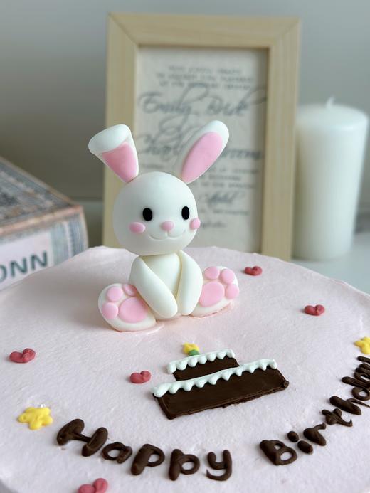 俏皮小兔（翻糖玩偶耳朵内有固定物需取出）提前一天预定 商品图2