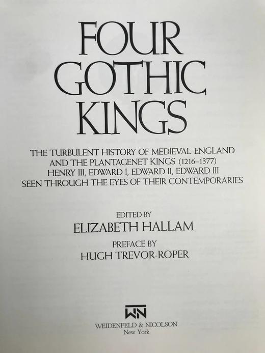 四位哥特国王：英格兰中世纪动荡史 约300幅插图 精装大16开 商品图3