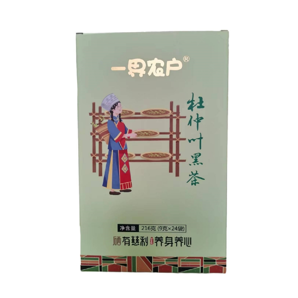 一界农户杜仲叶黑茶216g/盒