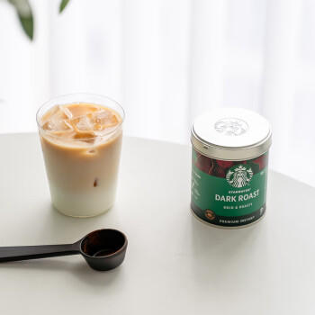 星巴克（Starbucks）0糖低脂精品速溶黑咖啡深烘90g 100%阿拉比卡豆即冲美式 商品图7