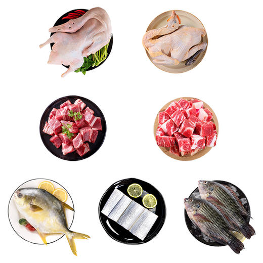 橙心生鲜优选B款3450g 商品图1