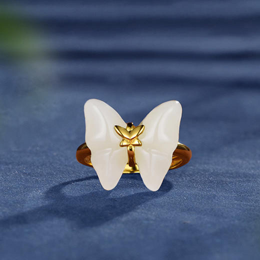 【预售】和田白玉与金属的结合 素洁典雅，温润柔和，多款可选 商品图1