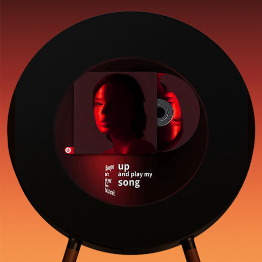 MorrorArt 唱片歌词音箱 黑胶悬浮字幕蓝牙音响R1 [福利品] 商品图2