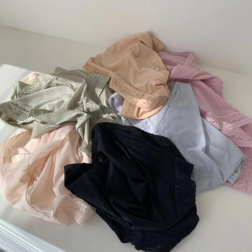 桑蚕丝内裤（蕾丝款）6条装 商品图0