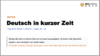 Deutsch in kurzer Zeit｜M 商品缩略图0