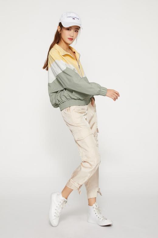 Stay2Weeks 黄绿拼色夹克外套 9495 商品图1