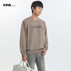 HIM漢崇  复古洗旧破损字母印花休闲长袖圆领套头卫衣2025秋季 商品缩略图1