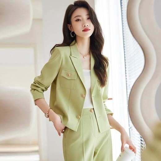 短款西装外套女小个子早秋2023新款高级感炸街时尚西服套装女气质 商品图3
