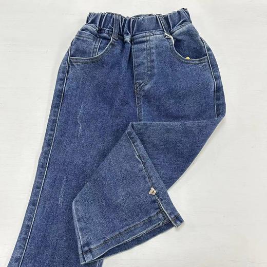 【2023新款】木佑果 秋MR860女中童牛仔喇叭长裤F230810 商品图4