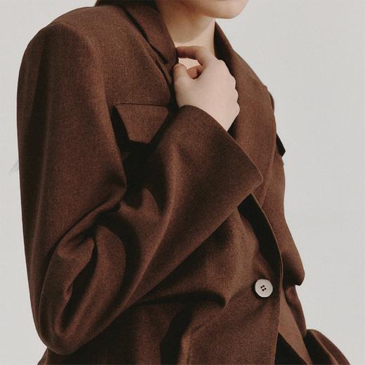 LIYIHAN 解构捏皱西装 Y233T00476 商品图4