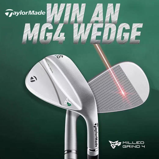 TaylorMade泰勒梅 男士高尔夫全新杆面科技MG4挖起杆沙杆 商品图1