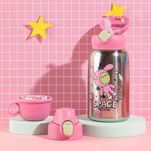 杯具熊四叶草儿童保温钛杯RT105-630 商品图0